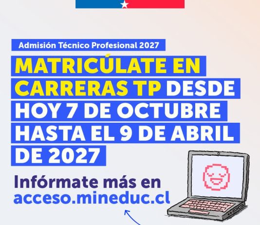 Admisión Técnico Profesional 2027 más de 40 instituciones abren su matrícula sin necesidad de rendir la PAES (1)