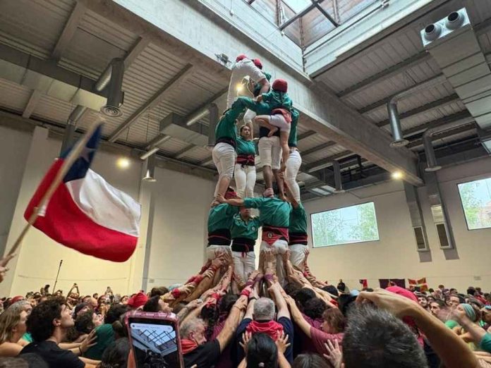 Chile debutó en el mundo casteller en uno de los principales encuentros internacionales en Tarragona
