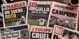 El arte de titular una derrota: cómo la prensa deportiva convierte un resultado en relato El arte de titular una derrota: cómo la prensa deportiva convierte un resultado en relato, periodismo deportivo