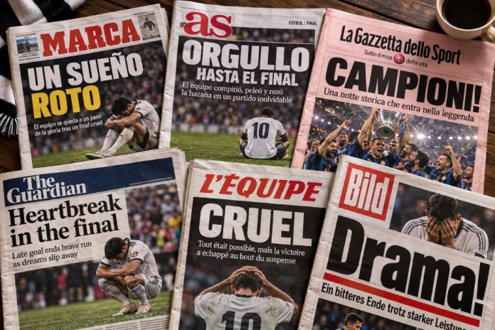 El arte de titular una derrota: cómo la prensa deportiva convierte un resultado en relato, periodismo deportivo