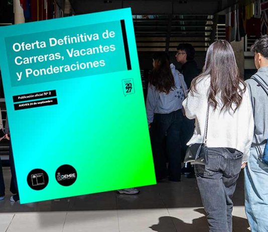 Estas son las principales novedades que trae la Oferta Definitiva de Carreras, Vacantes y Ponderaciones para la Admisión 2027