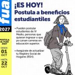 FUAS 2027: ya está abierta la postulación a becas, créditos y gratuidad para la educación superior