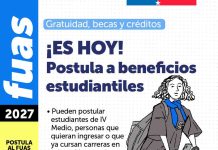 FUAS 2027: ya está abierta la postulación a becas, créditos y gratuidad para la educación superior FUAS 2027: ya está abierta la postulación a becas, créditos y gratuidad para la educación superior