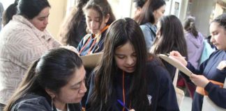 Niños y niñas de Curanilahue recogen información sobre cambio climático Niños y niñas de Curanilahue recogen información sobre cambio climático