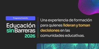 Se abre la convocatoria para Educación sin Barreras 2026: programa formativo gratuito dirigido a quienes lideran y toman decisiones en comunidades educativas