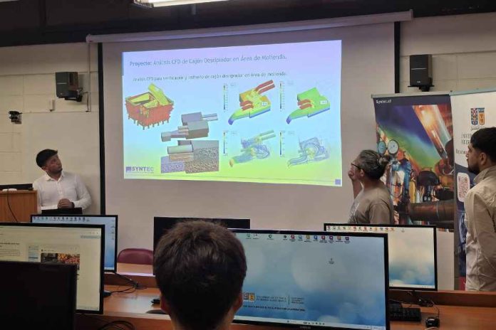 Nuevamente Syntec comparte conocimientos en modelamiento y simulación con futuros Proyectistas de la USM Nuevamente Syntec comparte conocimientos en modelamiento y simulación con futuros Proyectistas de la USM