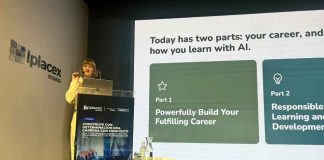 ¿Qué aprendiste después de usar IA? El desafío que Taylor Baum planteó en charla en Chile