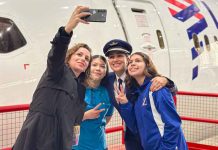Cerca de 400 niñas han pasado por la base de mantenimiento de LATAM en cinco años de alianza con Inspiring Girls